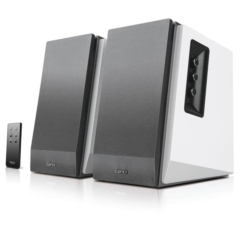 Edifier R1700BT Bluetooth Bookshelf Speakers - Powered 2.0 Active White Speaker image 1