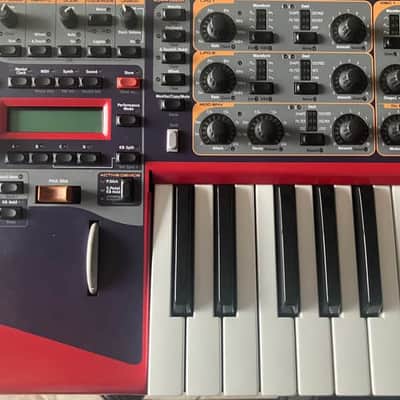 Nord Lead 3 49-Key 24-Voice Polyphonic Synthesizer 2002 - 2007 - Red