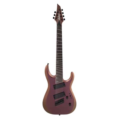 Jackson Pro Series Dinky DK Modern HT7 MS Ebony FB Eureka Mist image 2