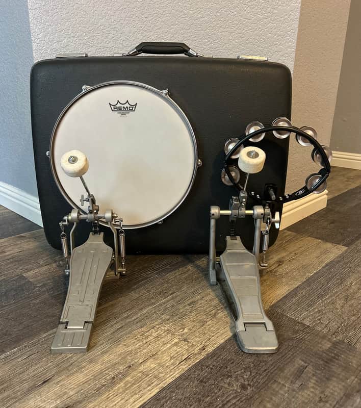 “BLACK BETTY” busker style suitcase drum by Vintage Suitcase Kick Drums image 1