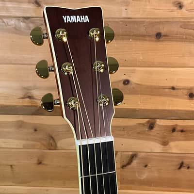 Yamaha LL16RD L Series Dreadnought Acoustic Electric Guitar - Natural image 3