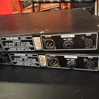 Drawmer DS201 Dual Gate 1984 - Present - Black image 2