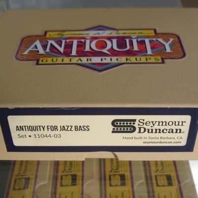 Seymour Duncan Antiquity Jazz Bass Pickups Set 7.99k/8.22k image 2