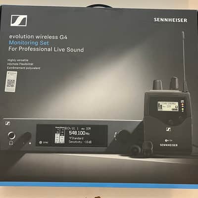 Sennheiser ew IEM G4 Wireless In-Ear Monitoring System - A Band - Mint Condition image 16