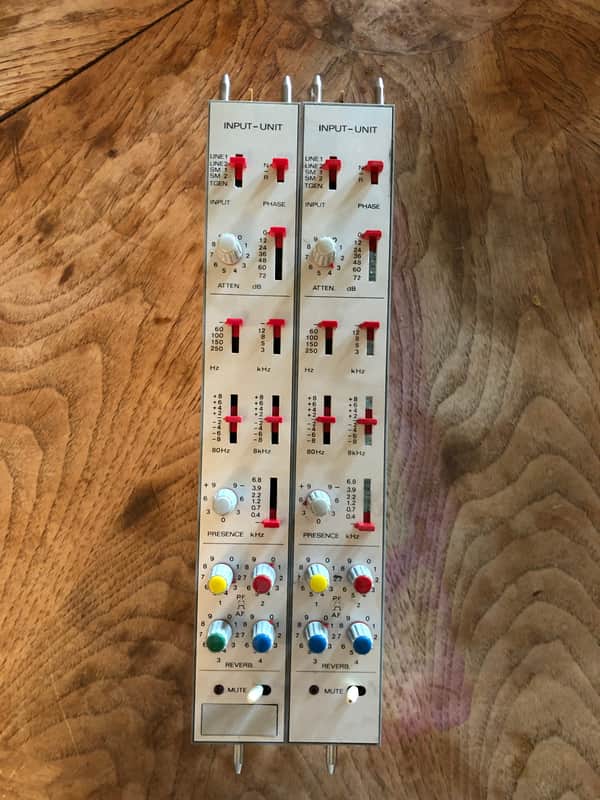 Studer 089/189/289 EQ Mic Preamplifier Channel Pair  *RARE* image 1