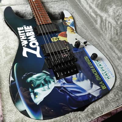ESP LTD Kirk Hammett Signature KH-WZ White Zombie image 1