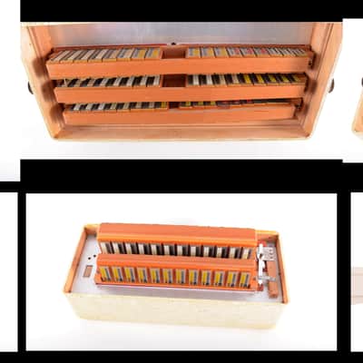 Immagine Rare German Made TOP Quality Accordion Weltmeister Unisella - 80 bass, 8 switches + Original Hard Case & Shoulder Straps - Excellent - Video - 10
