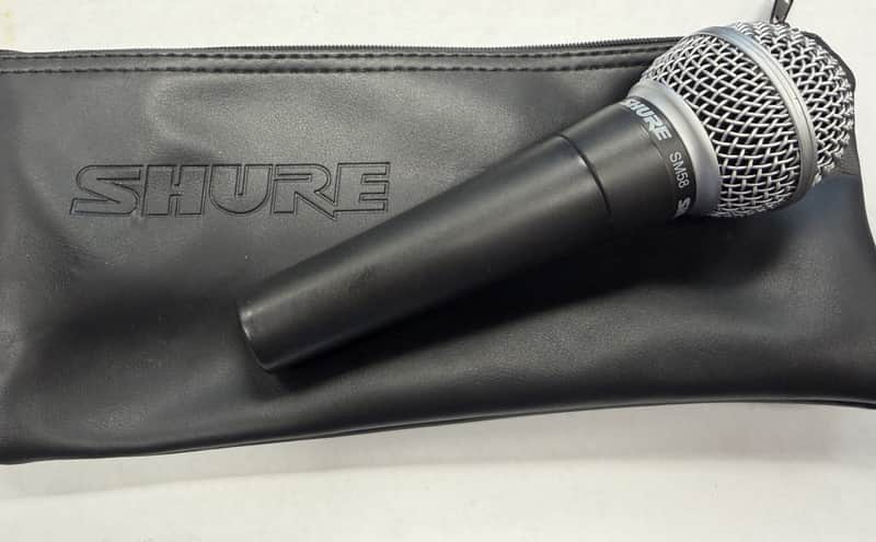 Shure SM58 Handheld Cardioid Dynamic Microphone