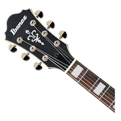 Used Ibanez AS73GBKF AS Artcore Electric Guitar - Black Flat image 4