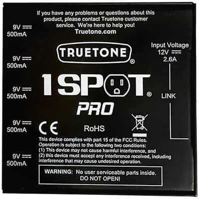 Truetone 1 Spot Pro XP5-PS 5-Output Low-Profile Isolated Power Supply image 2