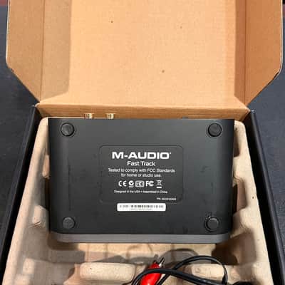 M-Audio Fast Track USB Audio Interface 2000s - Gray image 3