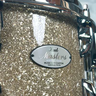 Pearl Masters Maple/Gum 3pc Drum Set 20/12/16 Diamond Glitter image 7