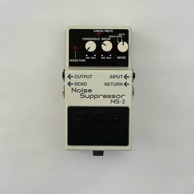 Boss NS-2 Noise Suppressor (Silver Label) 1989 - Present - White image 1