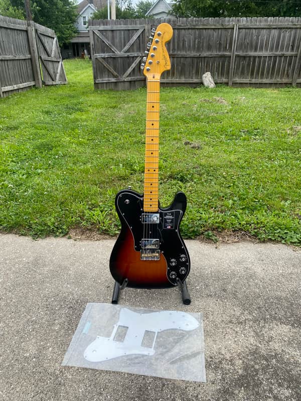 Fender American Professional II Telecaster Deluxe with Maple Fretboard 2020-Present 3-Color Sunburst image 1