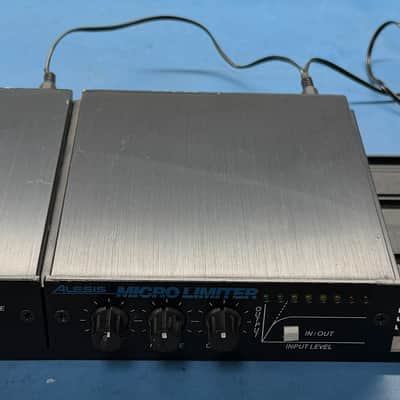 Alesis Micro Gate and Micro Limiter rackmounted image 1