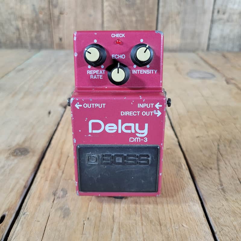 Boss DM-3 1986 Delay Pedal Green Label Japan image 1