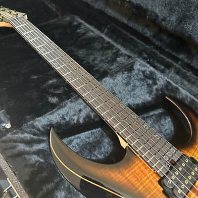 Schecter USA Custom Shop Sunset Extreme Exotic 6 Flamed Koa Electric Guitar - Tabacco Sunburst image 15