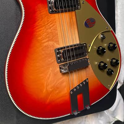 NEW ! Rickenbacker 660 Electric Guitar - Fire Glo - 7.4 lbs - Authorized Dealer - In-Stock! G07757 image 8