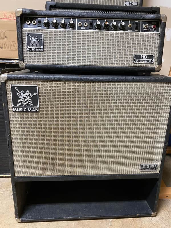 Freebo's mid-1970s Music Man 212 RH One Fifty Bass Cabinet image 1