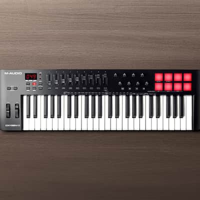 M-Audio Oxygen Pro 49 (MKV) - 49 Key USB MIDI Controller with Smart Controls and Auto-Mapping