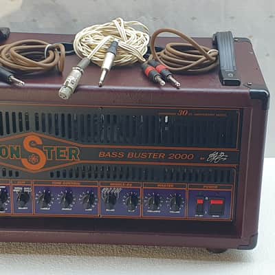 Monster Bass Buster 2000 AMP MID-90'S - leather image 19