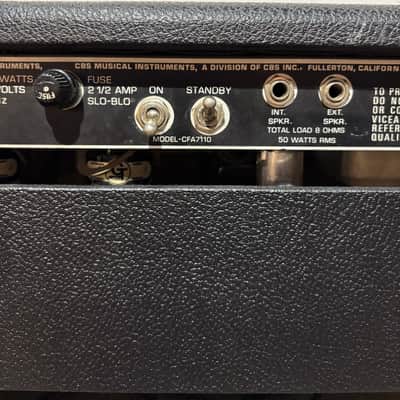 Fender Bassman Ten 2-Channel 50-Watt Guitar Head 1976 - Drip Edge 1968 Cab image 7