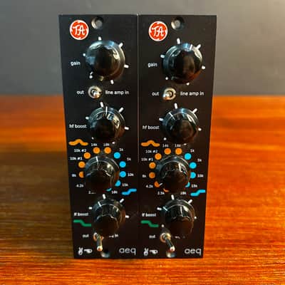 Terry Audio AEQ 'Dual Discrete' 500 Series Line Equalizer Stereo Pair 2026 - Black image 3