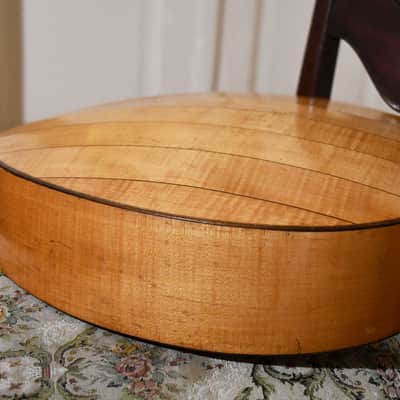 ✴️ Video Included – Player-ready Round-bodied Pre-war Guitar Lute, Germany, 1930s – Outstanding Sound and Great Condition image 10