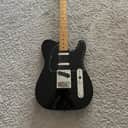 Fender Deluxe Blackout Telecaster 2011 MIM Black Maple Fretboard Tele Guitar