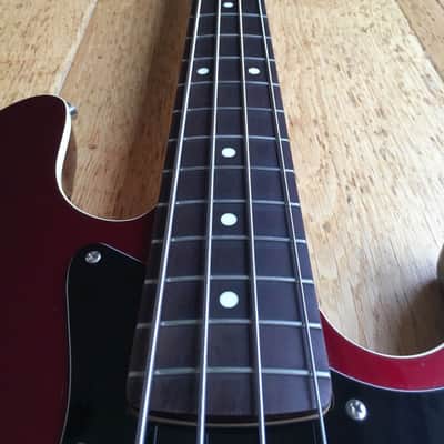 Fender Aerodyne Jazz Bass 2006-08 Old Candy Apple Red image 8