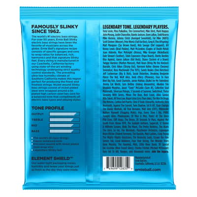 Ernie Ball 2835 Round Wound Extra Slinky Bass Strings (40-95) image 2