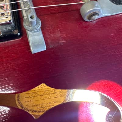 Guild Starfire II 1968-1969 - Cherry image 14