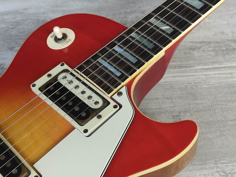1974 Greco Japan EG-650 Les Paul Standard (Cherry Sunburst) | Reverb
