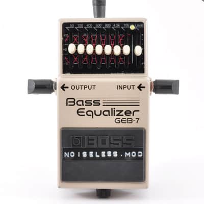 Boss GEB-7 Modified Noiseless Equalizer Made In Taiwan 2008 Effects Pedal Used From Japan #HW92743 image 7