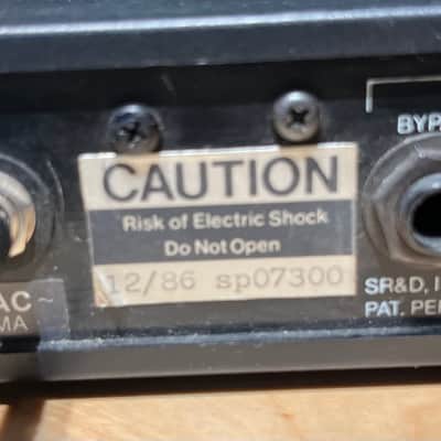 SR&D Rockman Sustainor 100 RockModule - Built in december 1986, blue front panel image 5