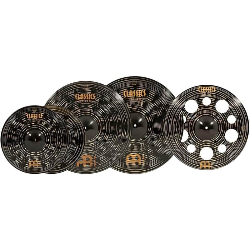 Meinl Classics Custom Dark Cymbal Set 15/20/22 w/FREE 18" image 1