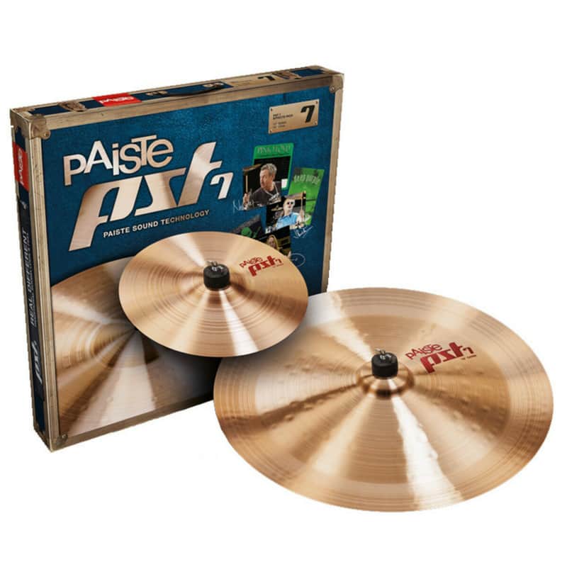 Paiste PST7 Effects Cymbal Set (10" Splash & 18" China) image 1