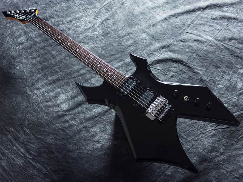 B.C. Rich Japan WG-R851T Warlock 1986 - Black - VERY GOOD condition + CASE image 1