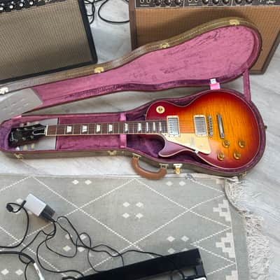 Gibson Custom Shop Historic R8 Les Paul Vintage Cherry Sunburst VOS Left Handed image 2