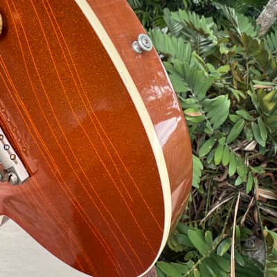Gibson Mint 2025 Gibson Custom Shop Limited Edition Murphy Lab '57 Les Paul - Orange Sparkle image 22