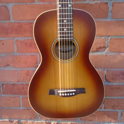 Seagull  Entorage  Rustic Burst Grand parlor guitar image 2