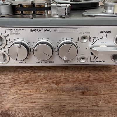 Nagra IV-L Portable Reel-to-Reel Recorder – Serial No. 2359903 image 3