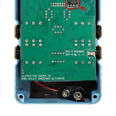 EBS Billy Sheehan Ultimate Drive Bass Effect Pedal image 4