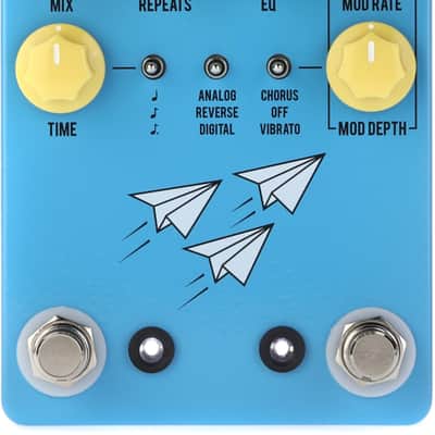 JHS Flight Delay Pedal - Blue image 1
