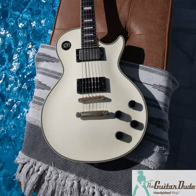1997 Orville (Licensed by Gibson) LPC-75 - Alpine White w Seymour Duncan Bridge PU! - Pro Set Up w Perfect Frets/Action/Intonation! image 3