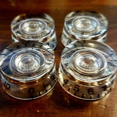 PRS Zach Myers SE Semi-Hollow 2016 Clear Control Knobs - Set of 4 image 1
