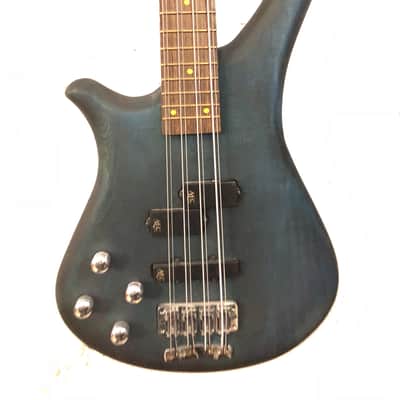 Warwick Custom Shop Fortress (left-handed) 2002 Ocean Blue OFC (Satined Surface) image 1