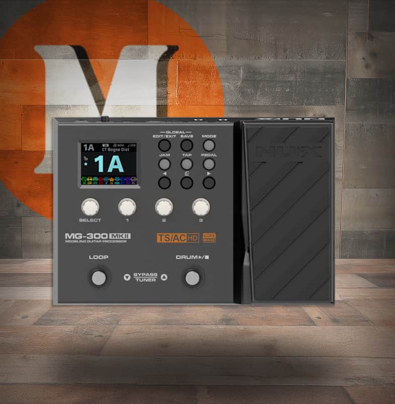 NUX Modelling Guitar Processor (NUX MG300MKII) image 1