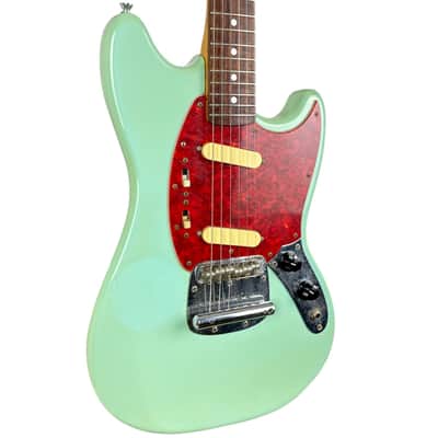 Fender Japan 69 Reissue Mustang 1997-2000 - Surf Green image 2
