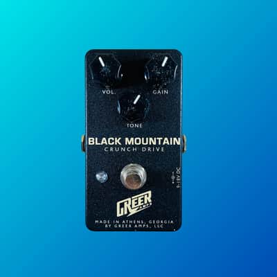 Greer Amps Black Mountain Crunch Drive Pedal image 1